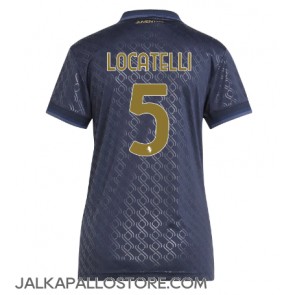 Juventus Manuel Locatelli #5 Kolmaspaita Naisten 2024-25 Lyhythihainen